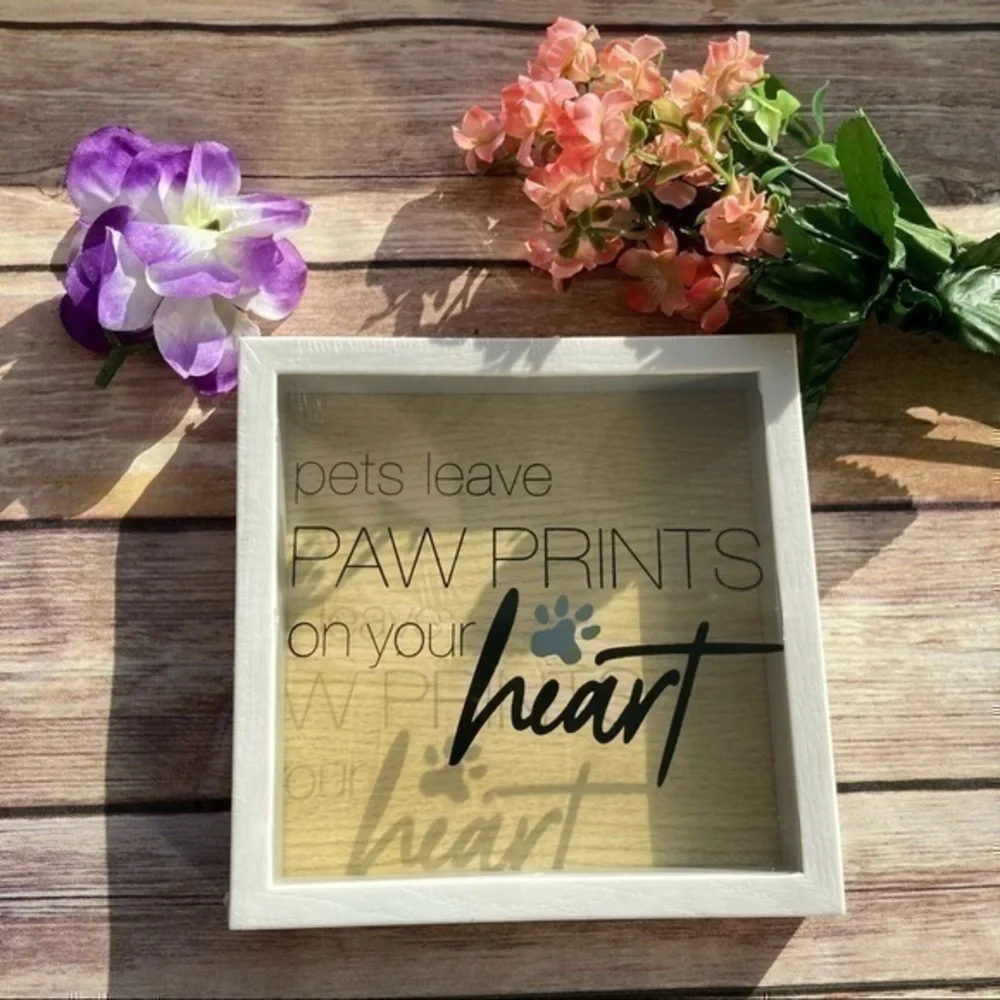 💋 Home 🏡 accent pet heart ❤️ wall art picture frame dog cat